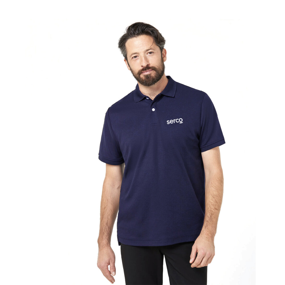 Mens Standard Serco Polo - Navy