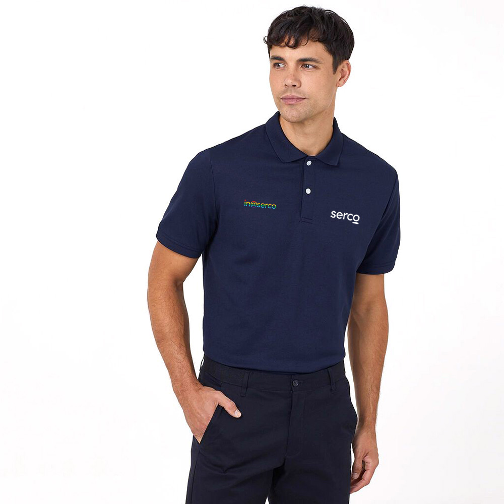 Mens In@Serco Polo - Navy