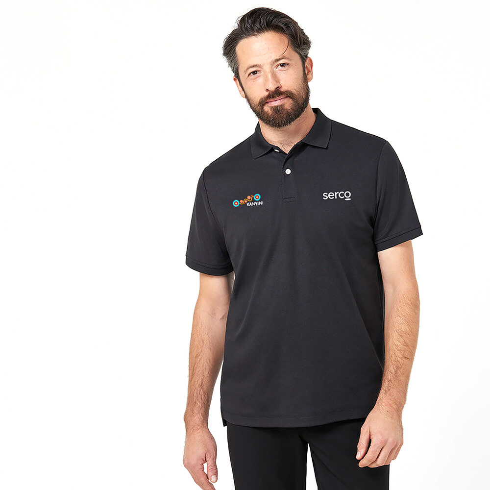 Mens Kanyini Polo - Black