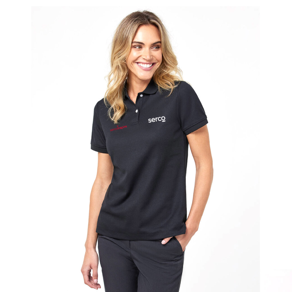 Women's Serco Inspire Polo - Black