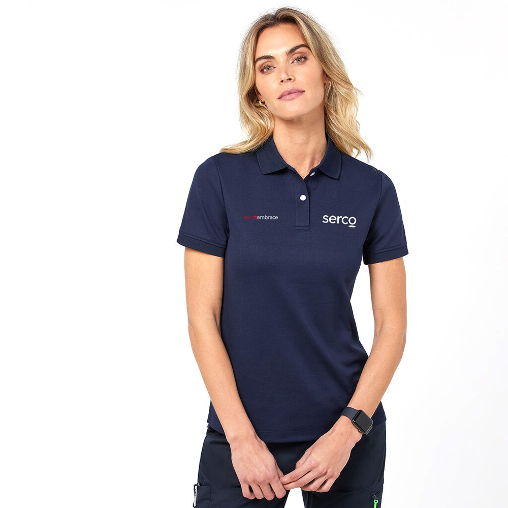 Women's Serco Embrace Polo - Navy